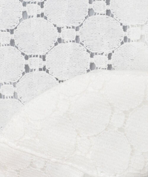 セール】【100-130cm】ノーカラー レース ジャケット（ノーカラー