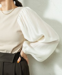 mystic | 切替パワショルプルオーバー(Tシャツ/カットソー)