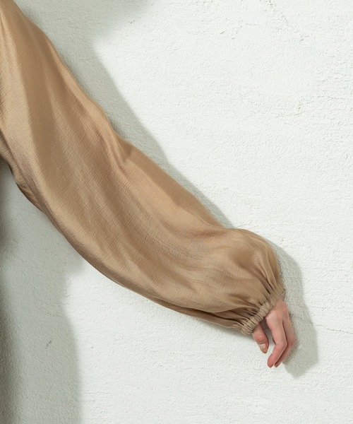 mystic（ミスティック）の「切替パワショルプルオーバー（Tシャツ/カットソー・レディース・ブラック/ベージュ/カーキ・FREE）」の15枚目の写真