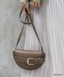 RANDA | ゴールドバックルミニショルダーバッグ(ショルダーバッグ)