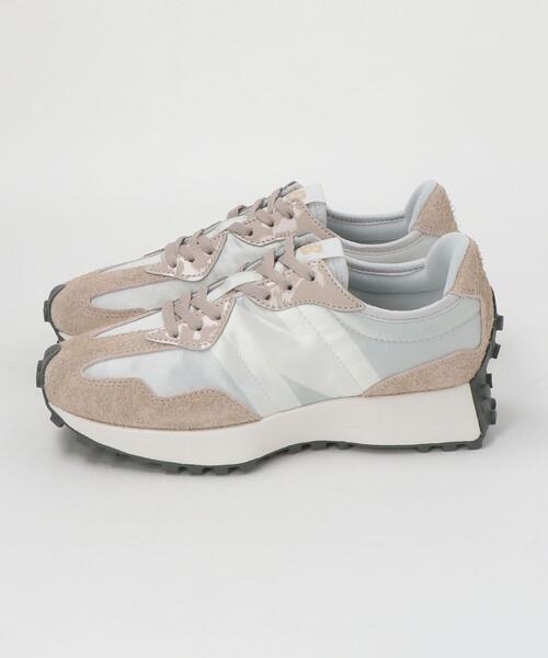 NEW BALANCE(ニューバランス)の「<NEW BALANCE>●WS327 スニーカー(スニーカー・レディース・ベージュ/ブラック・24cm/24.5cm/23.5cm/23cm)」の4枚目の写真
