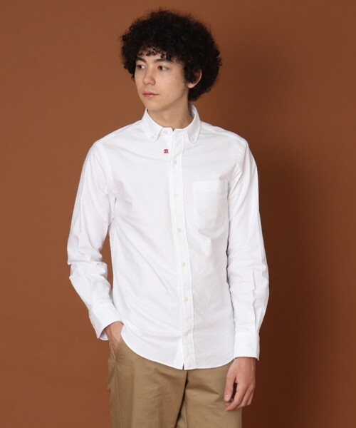 DRESSTERIOR(ドレステリア)の「【MonoMax4月号掲載商品】定番OXラウンドカラーシャツ(シャツ/ブラウス・メンズ・ホワイト・90/92/91)」の17枚目の写真