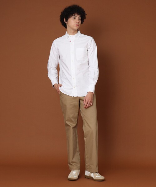 DRESSTERIOR(ドレステリア)の「【MonoMax4月号掲載商品】定番OXラウンドカラーシャツ(シャツ/ブラウス・メンズ・ホワイト・90/92/91)」の20枚目の写真