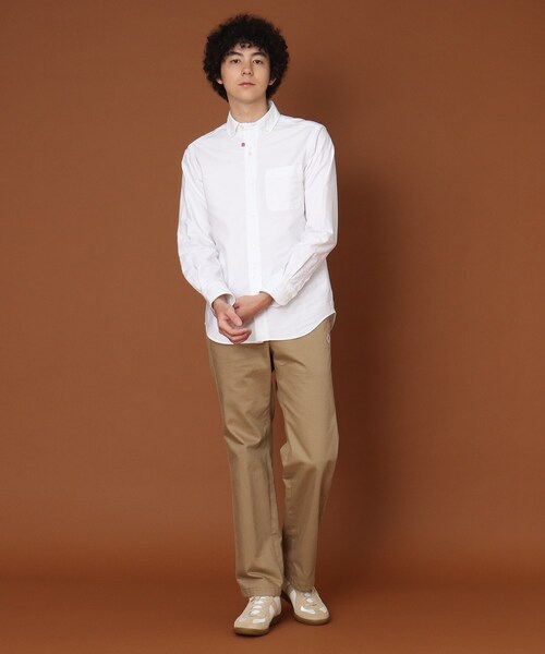 DRESSTERIOR(ドレステリア)の「【MonoMax4月号掲載商品】定番OXラウンドカラーシャツ(シャツ/ブラウス・メンズ・ホワイト・90/92/91)」の21枚目の写真