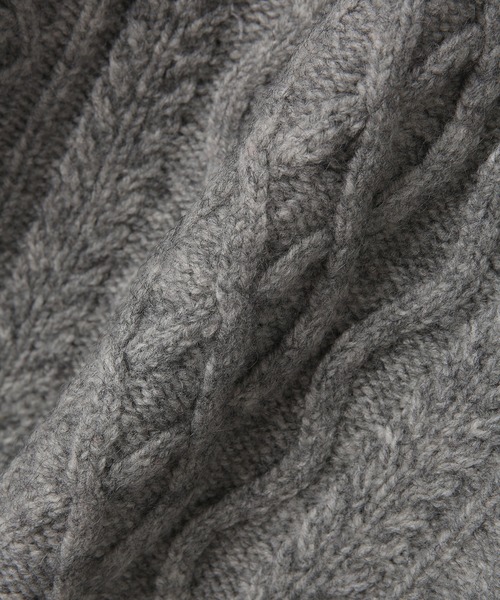 ADAM ET ROPE'(アダムエロペ)の「【VIOLETTE ROOM】別注PULLOVER(ニット/セーター・レディース・グレー/オフホワイト・FREE)」の9枚目の写真