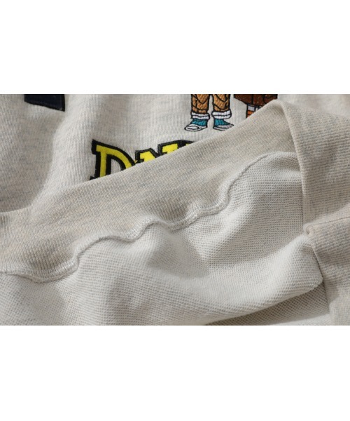 HOOK（フック）の「【HOOK】カップル刺繍トレーナー（スウェット・メンズ・ネイビー/グレー/ライトブルー/カーキ/パープル/ピンク/ベージュ・M/L/XL）」の11枚目の写真