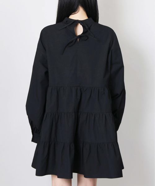 WC（ダブル シー）の「WC/リボンティアードワンピース（ワンピース・レディース・ホワイト/ブラック/その他1・FREE）」の8枚目の写真