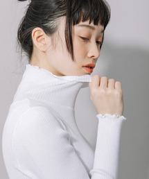 Munich | コットンリブタートルネックプルオーバー(Tシャツ/カットソー)