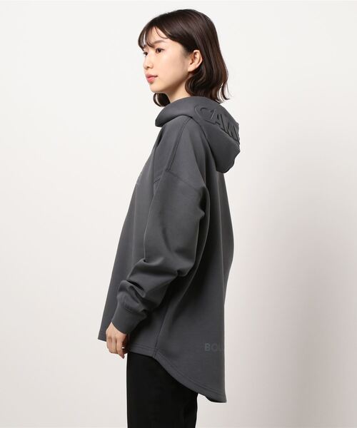 CAMP7（キャンプセブン）の「【CAMP7】エンボスＴパーカー（Tシャツ/カットソー・レディース・ホワイト/イエロー/ダークグレー・M/L）」の7枚目の写真