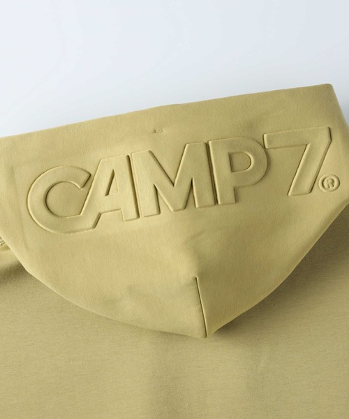 CAMP7（キャンプセブン）の「【CAMP7】エンボスＴパーカー（Tシャツ/カットソー・レディース・ホワイト/イエロー/ダークグレー・M/L）」の17枚目の写真