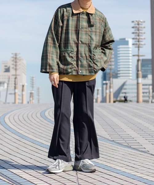 kutir（クティール）の「センタープレスワイドフレアパンツ（その他パンツ・メンズ・ブラック/ベージュ/オレンジ/ダークパープル・SMALL/MEDIUM/LARGE）」の5枚目の写真