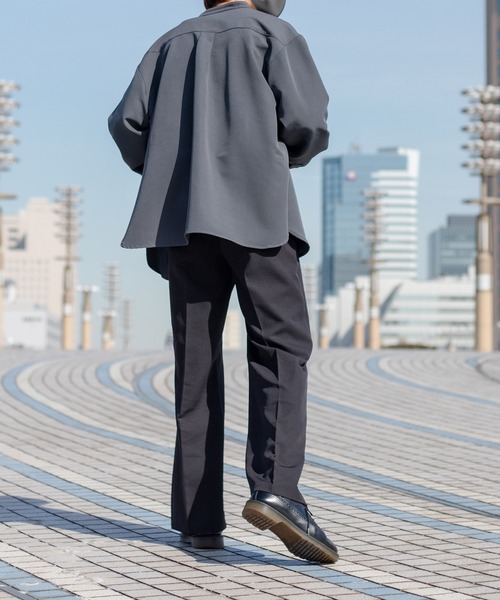 kutir（クティール）の「センタープレスワイドフレアパンツ（その他パンツ・メンズ・ブラック/ベージュ/オレンジ/ダークパープル・SMALL/MEDIUM/LARGE）」の16枚目の写真