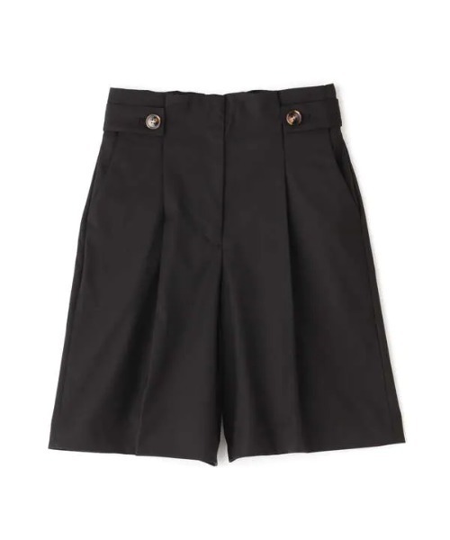 N.(N. Natural Beauty Basic)(エヌエヌナチュラルビューティーベーシック)の「◆タブ付ハーフパンツ(その他パンツ・レディース・ブラック/ベージュ・MEDIUM)」の13枚目の写真