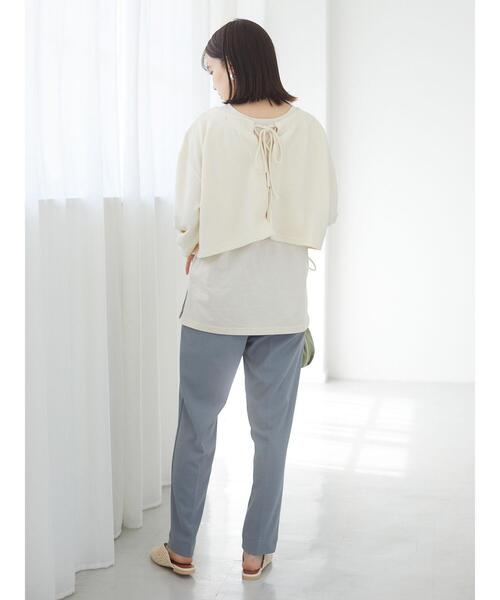 RAY CASSIN FAVORI(レイカズンフェバリ)の「・RAY CASSIN FAVORI テーパードパンツ*(その他パンツ・レディース・ブラック/ブルー/モカ/ライトカーキ・FREE)」の9枚目の写真