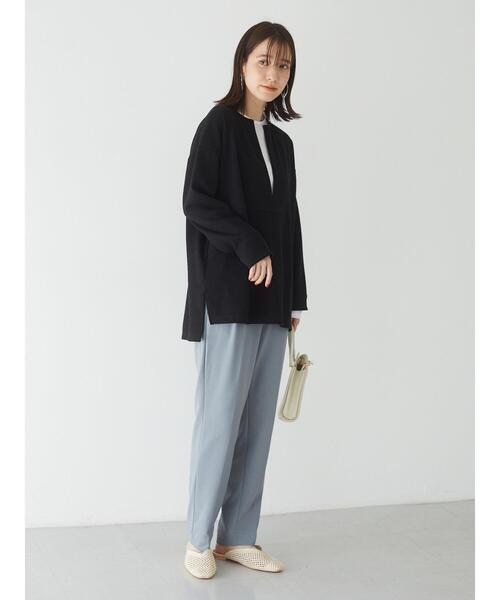 RAY CASSIN FAVORI(レイカズンフェバリ)の「・RAY CASSIN FAVORI テーパードパンツ*(その他パンツ・レディース・ブラック/ブルー/モカ/ライトカーキ・FREE)」の11枚目の写真