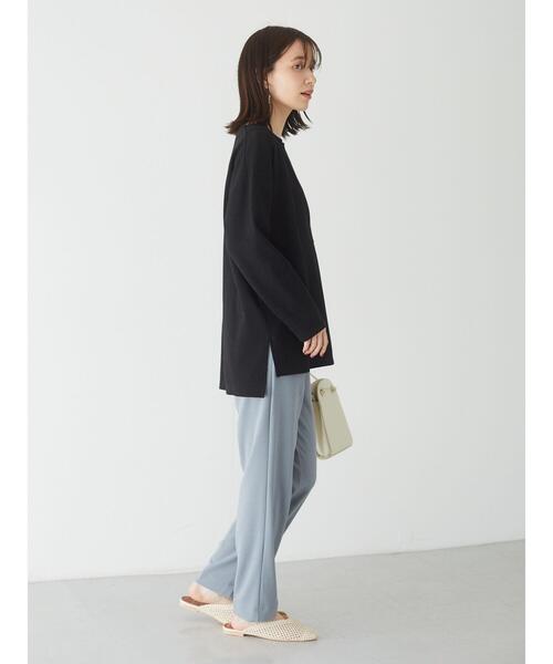 RAY CASSIN FAVORI(レイカズンフェバリ)の「・RAY CASSIN FAVORI テーパードパンツ*(その他パンツ・レディース・ブラック/ブルー/モカ/ライトカーキ・FREE)」の12枚目の写真