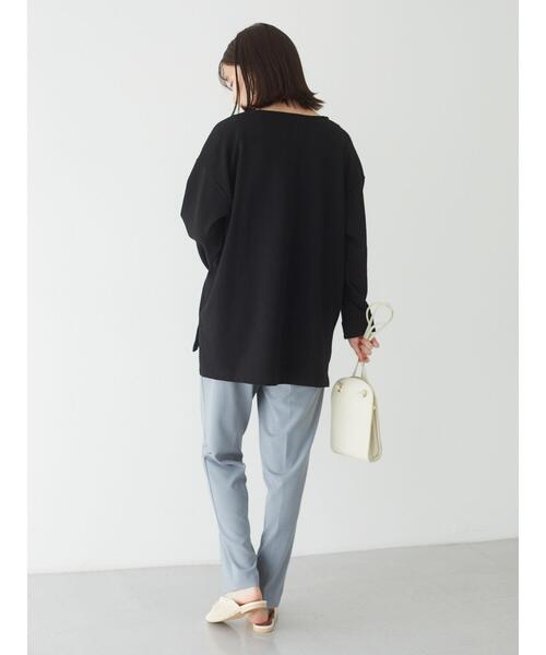 RAY CASSIN FAVORI(レイカズンフェバリ)の「・RAY CASSIN FAVORI テーパードパンツ*(その他パンツ・レディース・ブラック/ブルー/モカ/ライトカーキ・FREE)」の13枚目の写真