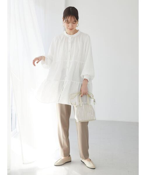 RAY CASSIN FAVORI(レイカズンフェバリ)の「・RAY CASSIN FAVORI テーパードパンツ*(その他パンツ・レディース・ブラック/ブルー/モカ/ライトカーキ・FREE)」の14枚目の写真