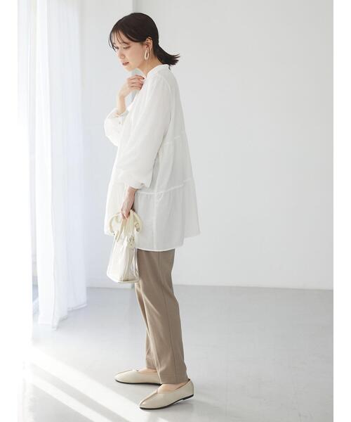 RAY CASSIN FAVORI(レイカズンフェバリ)の「・RAY CASSIN FAVORI テーパードパンツ*(その他パンツ・レディース・ブラック/ブルー/モカ/ライトカーキ・FREE)」の15枚目の写真