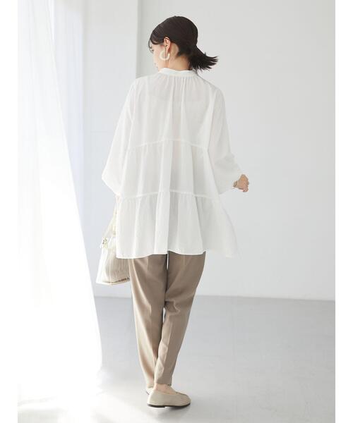 RAY CASSIN FAVORI(レイカズンフェバリ)の「・RAY CASSIN FAVORI テーパードパンツ*(その他パンツ・レディース・ブラック/ブルー/モカ/ライトカーキ・FREE)」の16枚目の写真