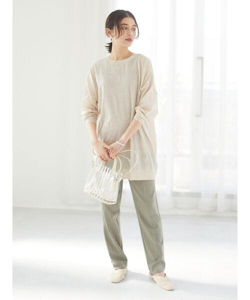 RAY CASSIN FAVORI(レイカズンフェバリ)の「・RAY CASSIN FAVORI テーパードパンツ*(その他パンツ・レディース・ブラック/ブルー/モカ/ライトカーキ・FREE)」の17枚目の写真