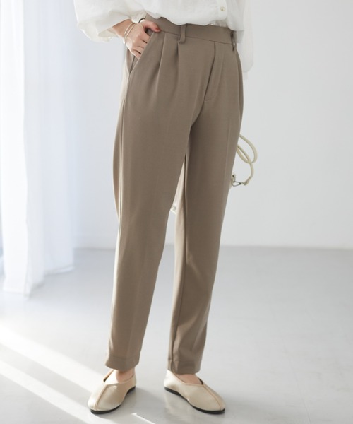 RAY CASSIN FAVORI(レイカズンフェバリ)の「・RAY CASSIN FAVORI テーパードパンツ*(その他パンツ・レディース・ブラック/ブルー/モカ/ライトカーキ・FREE)」の3枚目の写真