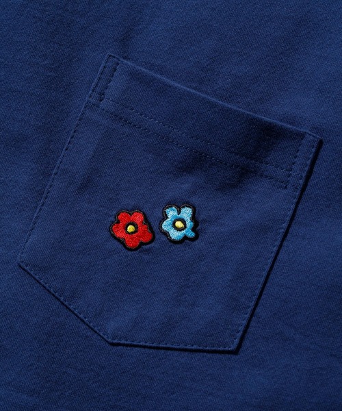 XLARGE(エクストララージ)の「S/S POCKET TEE WEEKENDER(Tシャツ/カットソー・メンズ・ネイビー/ホワイト/ブラック・L/S/M/XL)」の9枚目の写真