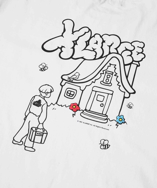 XLARGE(エクストララージ)の「S/S POCKET TEE WEEKENDER(Tシャツ/カットソー・メンズ・ネイビー/ホワイト/ブラック・L/S/M/XL)」の12枚目の写真