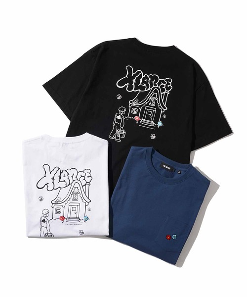 XLARGE(エクストララージ)の「S/S POCKET TEE WEEKENDER(Tシャツ/カットソー・メンズ・ネイビー/ホワイト/ブラック・L/S/M/XL)」の15枚目の写真