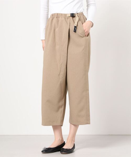 MANASTASH（マナスタッシュ）の「MANASTASH/マナスタッシュ　W-s TROPICAL WRAP PT（その他パンツ・レディース・ベージュ/オリーブ/チャコール・MEDIUM）」の3枚目の写真