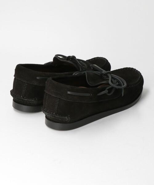 YUKETEN（ユケテン）の「＜YUKETEN（ユケテン）＞ CANOE MOC W/SOLE/シューズ（モカシン/デッキシューズ・メンズ・ブラック・8h/9h/8/9/7h）」の5枚目の写真