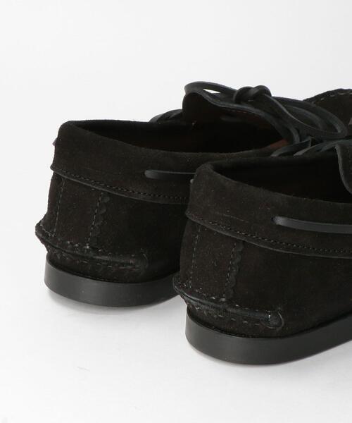 YUKETEN（ユケテン）の「＜YUKETEN（ユケテン）＞ CANOE MOC W/SOLE/シューズ（モカシン/デッキシューズ・メンズ・ブラック・8h/9h/8/9/7h）」の7枚目の写真