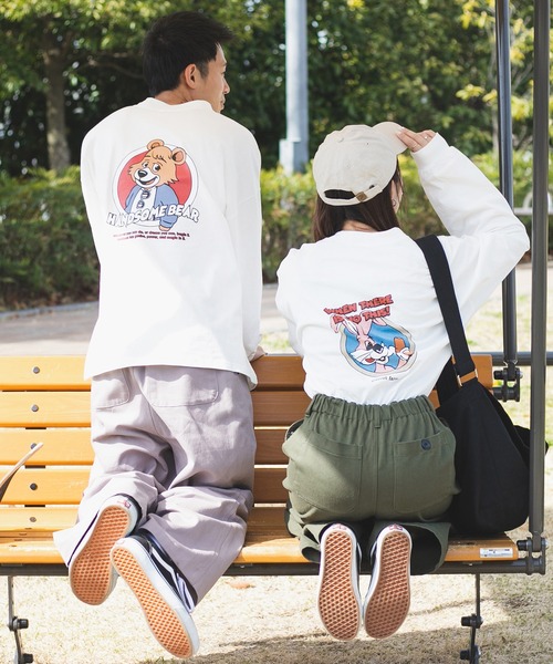 PairPair（ペアペア）の「アニマルロンT(ユニセックス)（Tシャツ/カットソー・メンズ・B/E/D/F/A/C・FREE）」の7枚目の写真