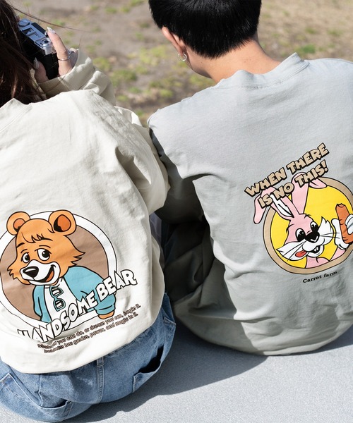 PairPair（ペアペア）の「アニマルロンT(ユニセックス)（Tシャツ/カットソー・メンズ・B/E/D/F/A/C・FREE）」の18枚目の写真