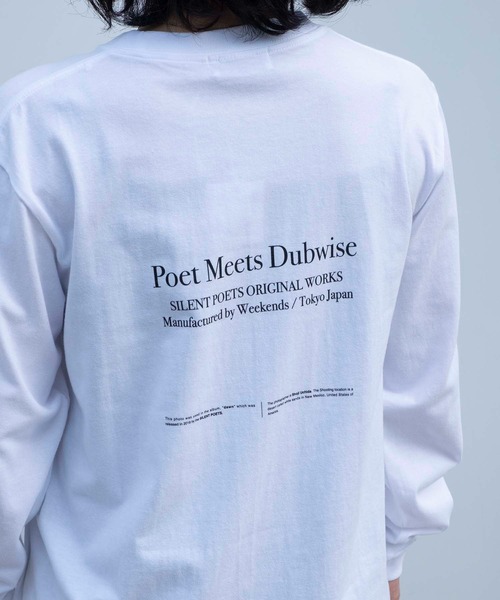 POET MEETS DUBWISE（ポエットミーツダブワイズ）の「【POET MEETS DUBWISE】Dawn Photo Inkjet L/S Tシャツ（Tシャツ/カットソー・メンズ・ホワイト・M/L/S/XL）」の7枚目の写真
