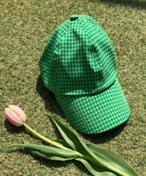 WC（ダブル シー）の「ギンガムチェックキャップ（キャップ）」 - WEAR