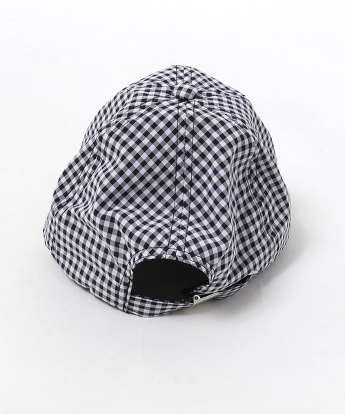 WC(ダブル シー)の「ギンガムチェックキャップ(キャップ・レディース・ブラック/オレンジ/グリーン・FREE)」の11枚目の写真