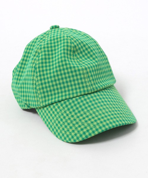 WC(ダブル シー)の「ギンガムチェックキャップ(キャップ・レディース・ブラック/オレンジ/グリーン・FREE)」の17枚目の写真