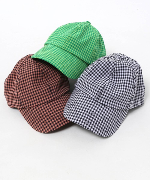 WC（ダブル シー）の「ギンガムチェックキャップ（キャップ）」 - WEAR