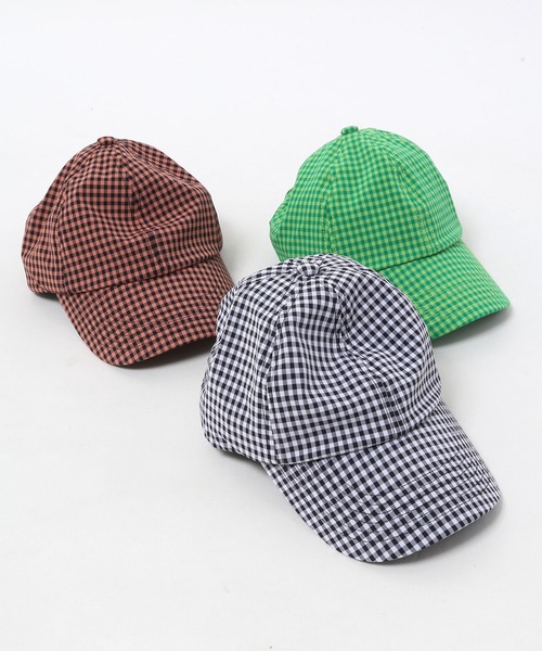 WC（ダブル シー）の「ギンガムチェックキャップ（キャップ）」 - WEAR
