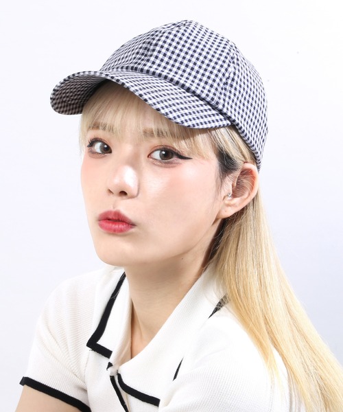 WC（ダブル シー）の「ギンガムチェックキャップ（キャップ）」 - WEAR