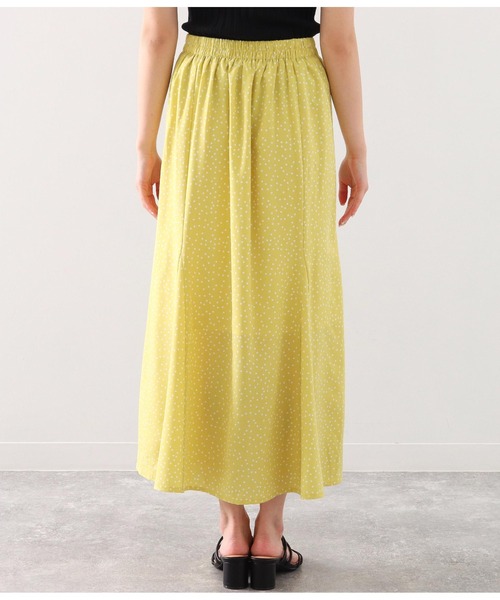 Alluge(アルージュ)の「ランダムドットマーメイドスカート(スカート・レディース・イエロー/ブラック/ラベンダー・FREE)」の8枚目の写真