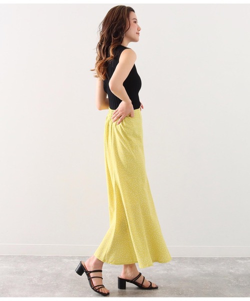Alluge(アルージュ)の「ランダムドットマーメイドスカート(スカート・レディース・イエロー/ブラック/ラベンダー・FREE)」の15枚目の写真