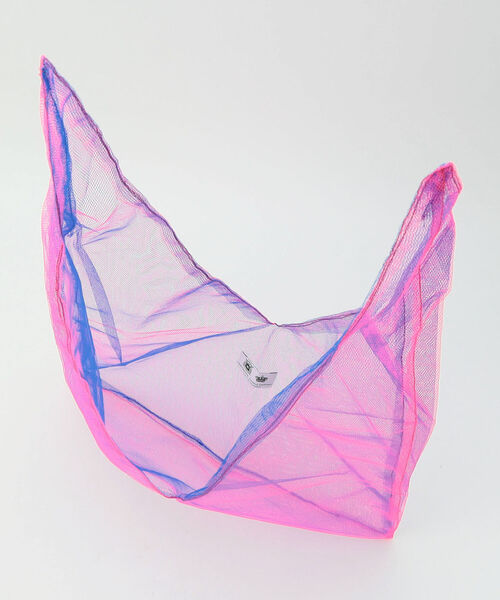 HOLLINGWORTH COUNTRY OUTFITTERS（ホリングワース カントリーアウトフィッターズ）の「メッシュ結びバッグ（ショルダーバッグ・レディース・パープル系その他3/グリーン系その他3・FREE）」の9枚目の写真