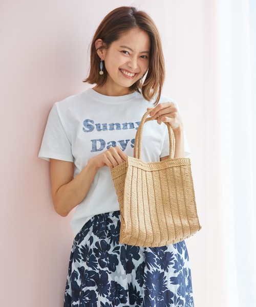 Rewde（ルゥデ）の「スクエアボックストートバッグ（1R18-KB02）（トートバッグ・レディース・ベージュ/グレー/キャメル・FREE）」の16枚目の写真