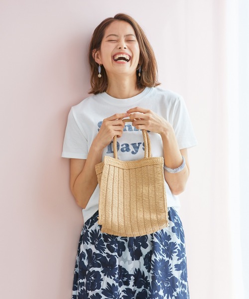 Rewde（ルゥデ）の「スクエアボックストートバッグ（1R18-KB02）（トートバッグ・レディース・ベージュ/グレー/キャメル・FREE）」の15枚目の写真