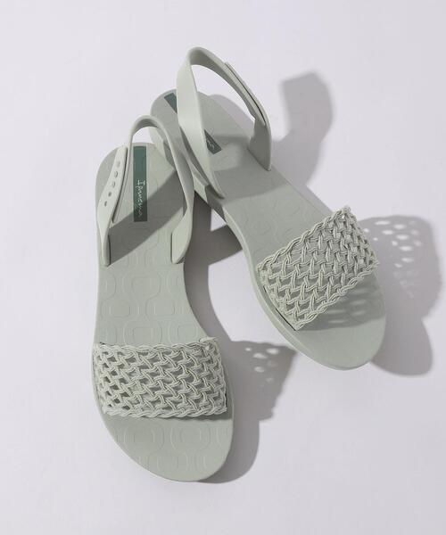 IPANEMA（イパネマ）の「＜Ipanema（イパネマ）＞アミコミ ストラップ サンダル/MO（サンダル・レディース・ピンク/ライム・23cm/24cm/24.5cm）」の2枚目の写真