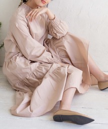 Mysa&Liina | レイヤードシャーリングティアードワンピース(ワンピース)