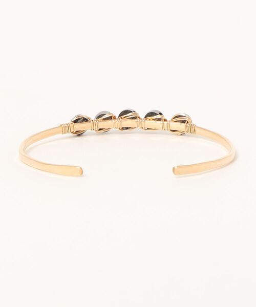 DRWCYS（ドロシーズ）の「【mimi&lu】Alicia Cuff（ブレスレット・レディース・グリーン/グレー・FREE）」の3枚目の写真