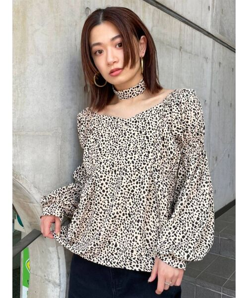 EMODA（エモダ）の「ギャザーチョーカートップス（シャツ/ブラウス・レディース・ブラック/その他/その他1・FREE）」の16枚目の写真